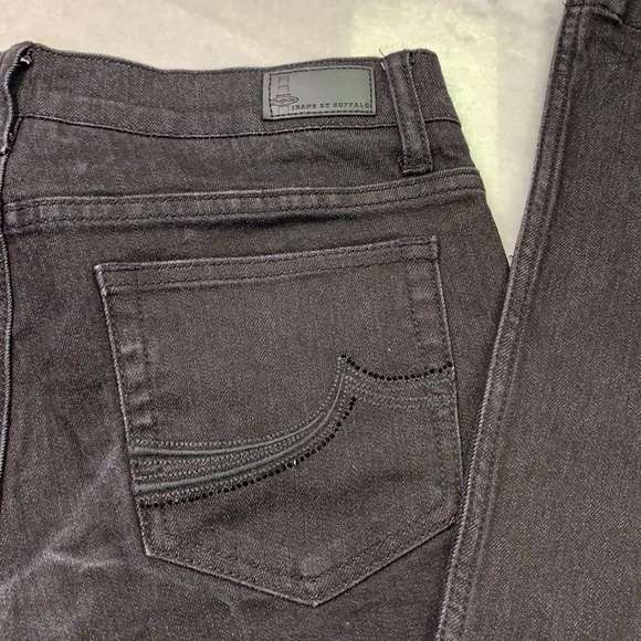 Buffalo Landis Boot Cut Black Jeans sz:8 (32x33) - Picture 6 of 7
